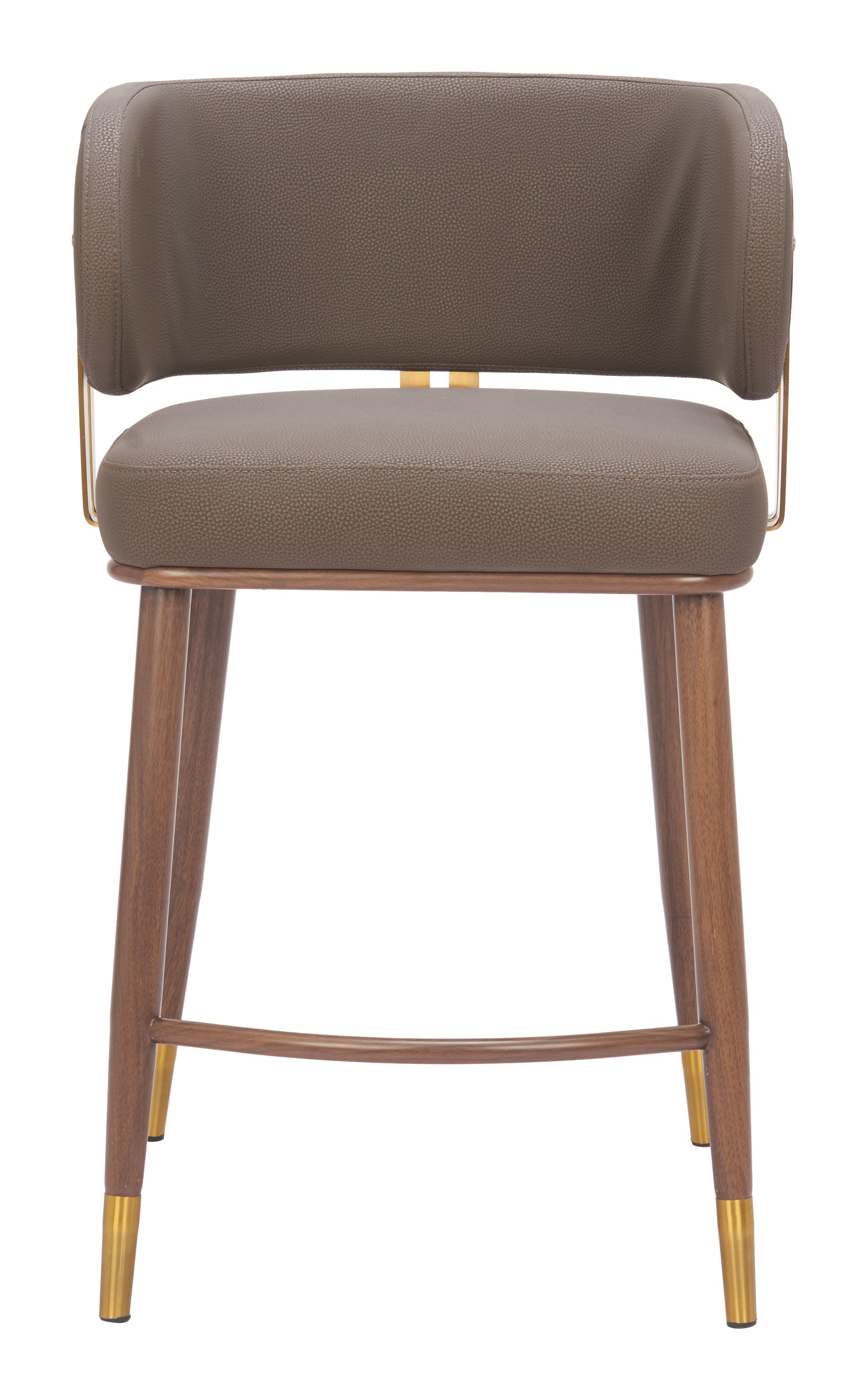 Brew Brown & Walnut Counter Stool - Ornate Home