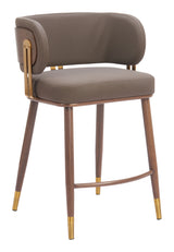 Brew Brown & Walnut Counter Stool - Ornate Home