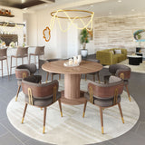 Brew Brown & Walnut Dining Chair - Ornate Home