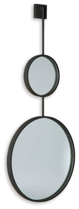 Brewer Black Accent Wall Mirror (Online Special Price) - Ornate Home