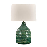 Breya Green Glaze Table Lamp - Ornate Home