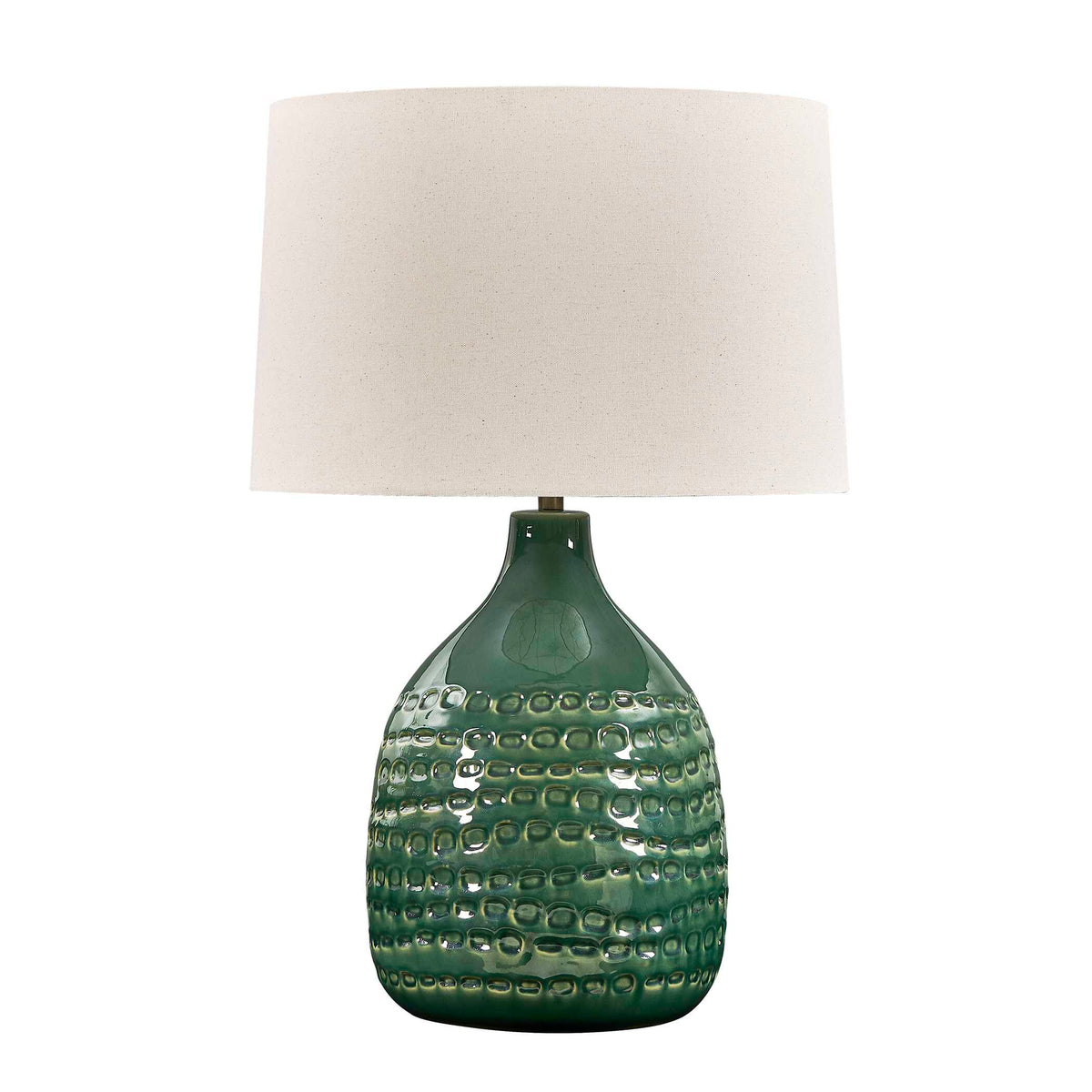 Breya Green Glaze Table Lamp - Ornate Home