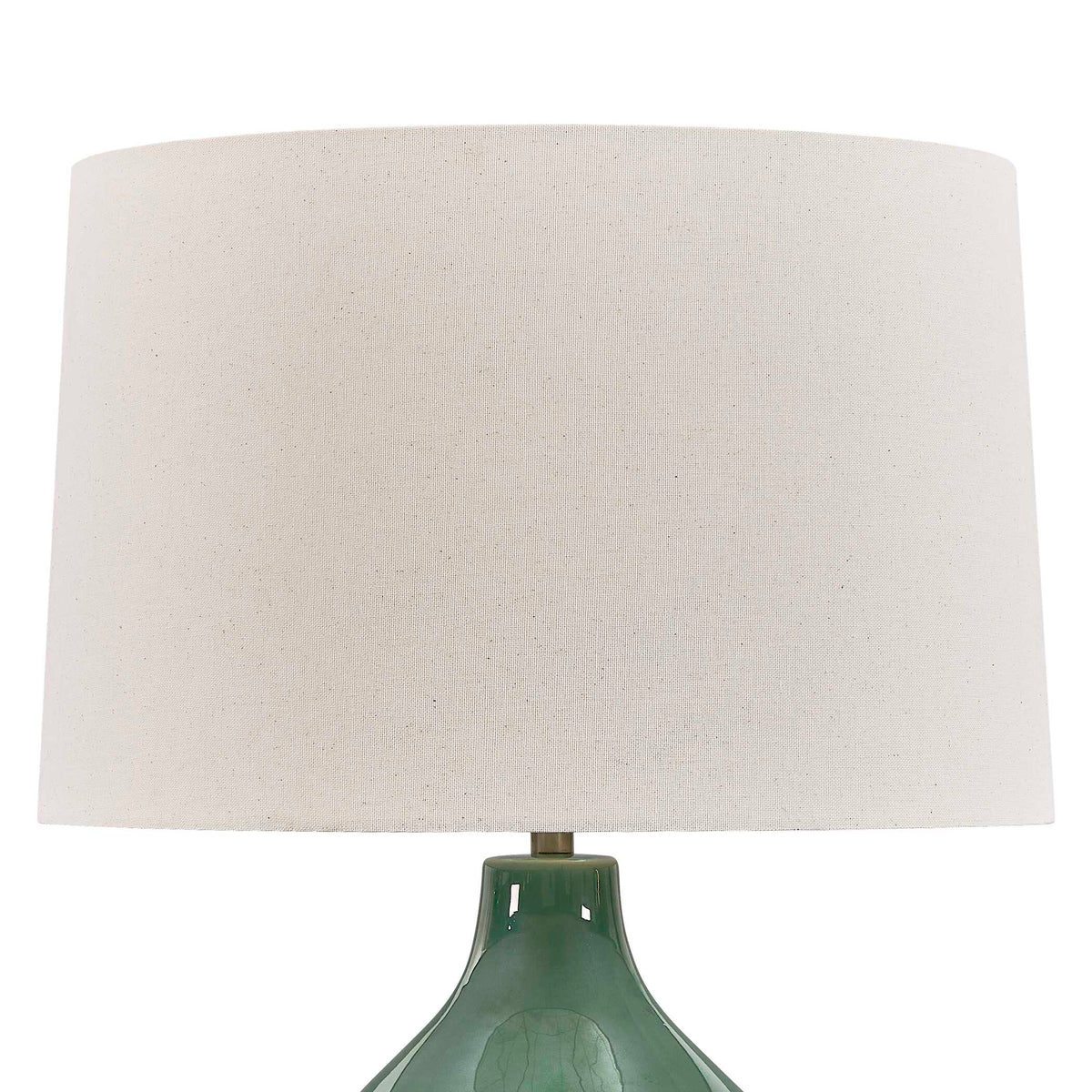 Breya Green Glaze Table Lamp - Ornate Home