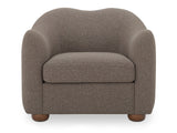 Bria Brown Accent Chair - Ornate Home