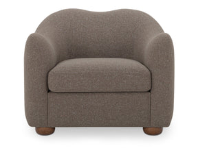 Bria Brown Accent Chair - Ornate Home