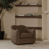 Bria Brown Accent Chair - Ornate Home