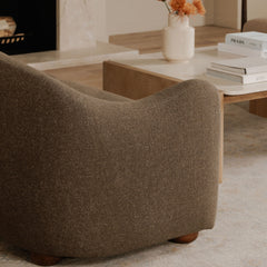 Bria Brown Sofa - Ornate Home