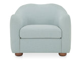 Bria Light Blue Accent Chair - Ornate Home