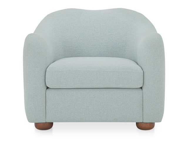 Bria Light Blue Accent Chair - Ornate Home