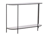 Brian White/Black Console Table - Ornate Home