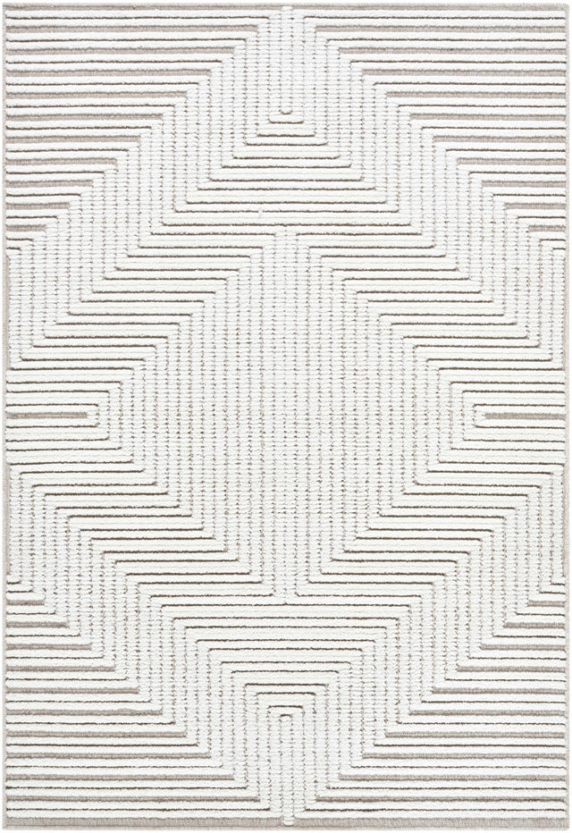 Briana Beige Washable Area Rug - Ornate Home