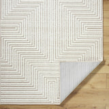 Briana Beige Washable Area Rug - Ornate Home