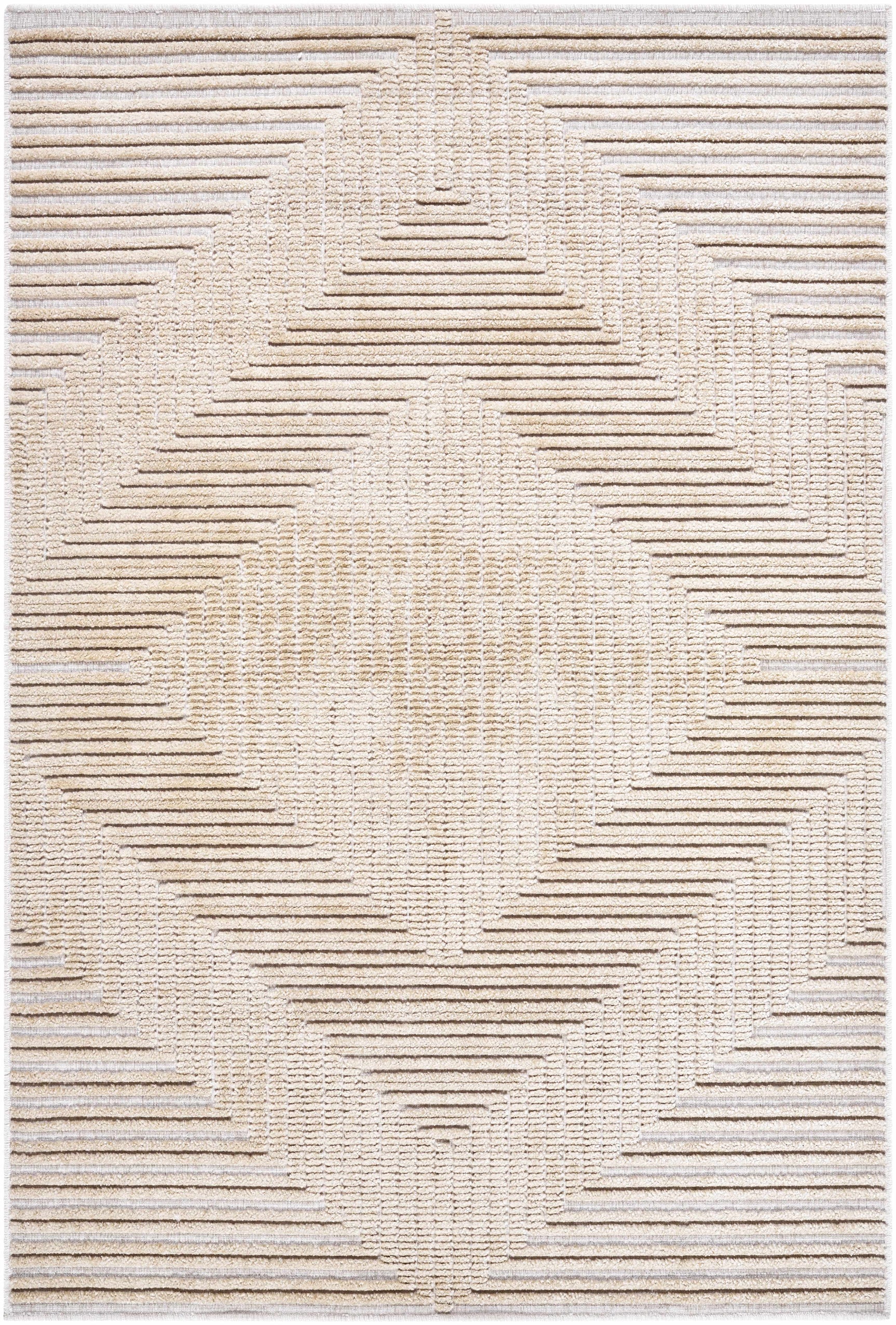 Briana Brown Washable Area Rug - Ornate Home