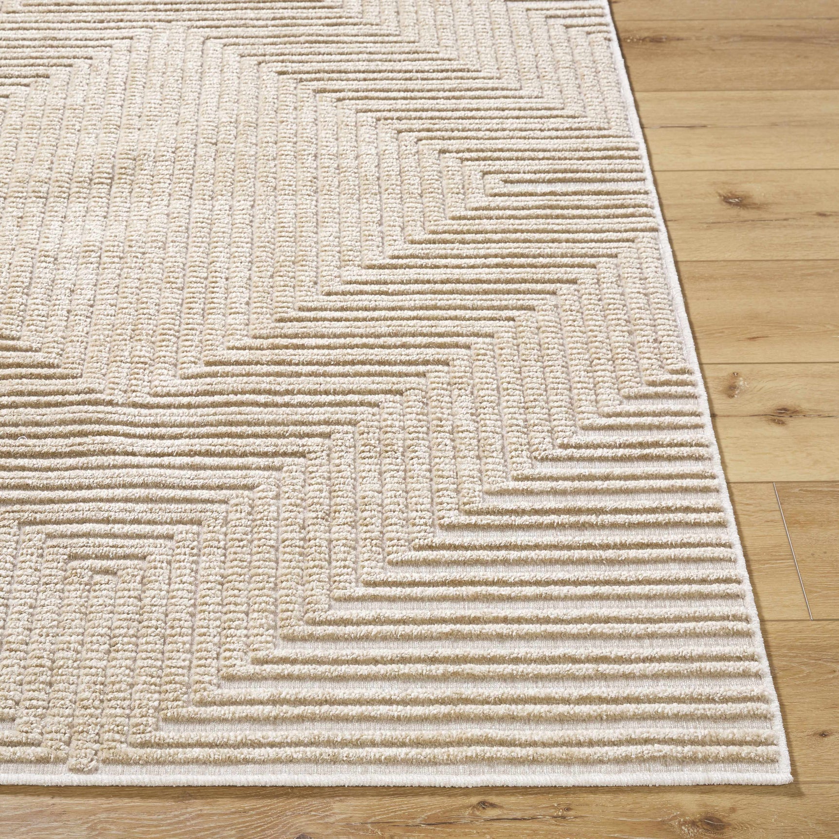 Briana Brown Washable Area Rug - Ornate Home