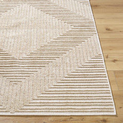 Briana Brown Washable Area Rug - Ornate Home