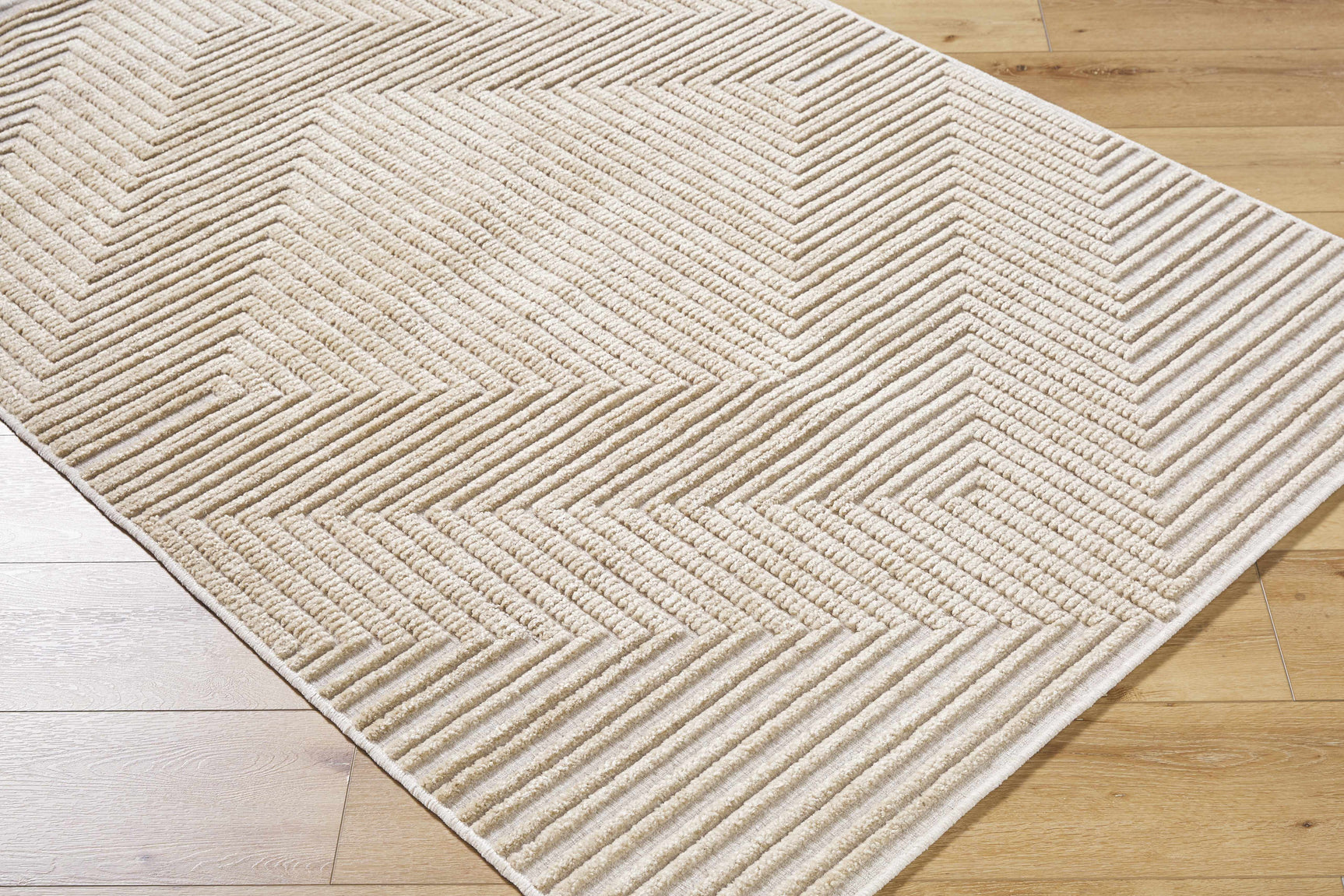 Briana Brown Washable Area Rug - Ornate Home