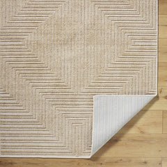 Briana Brown Washable Area Rug - Ornate Home