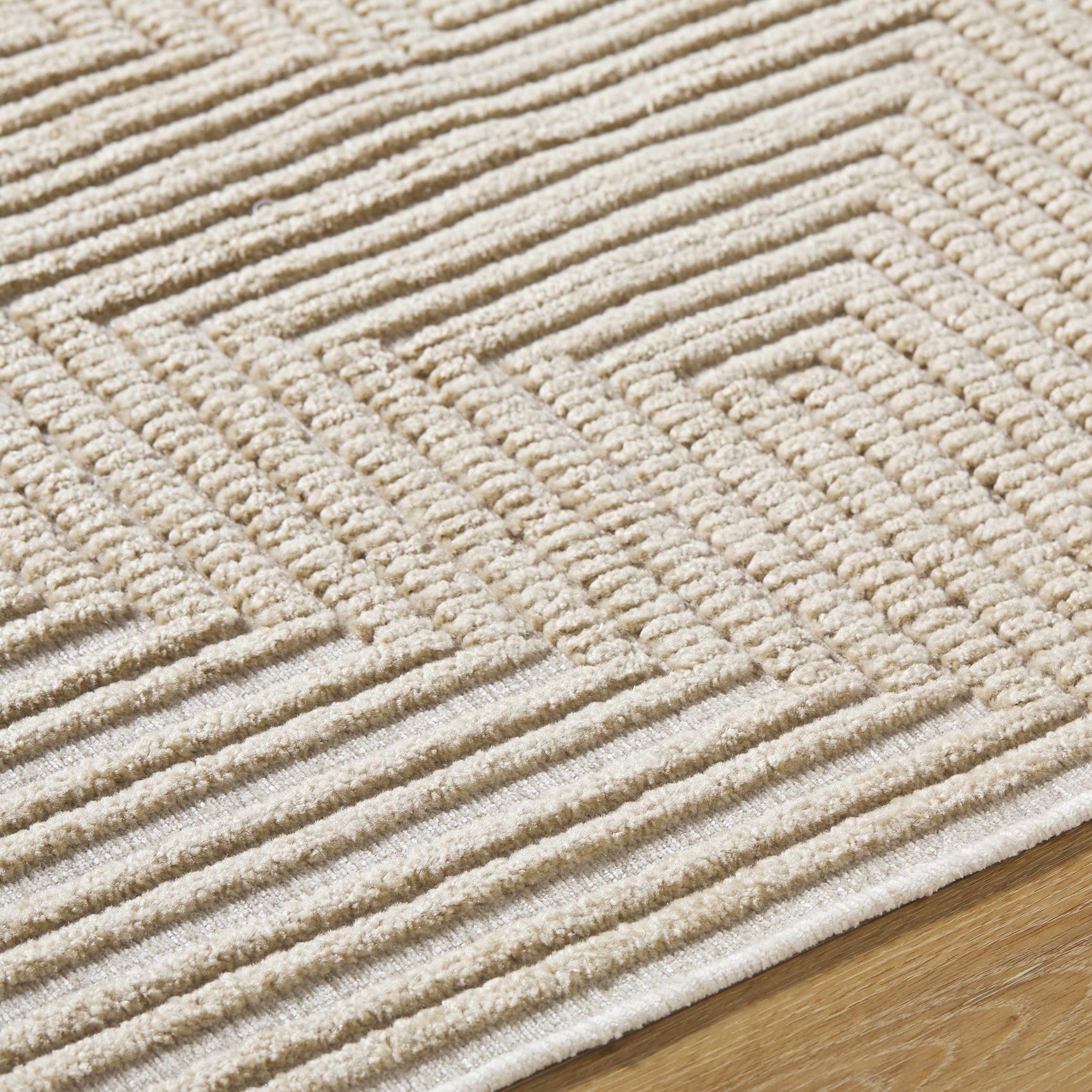 Briana Brown Washable Area Rug - Ornate Home