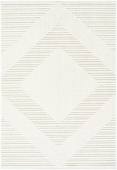 Briana Off-White Washable Area Rug - Ornate Home