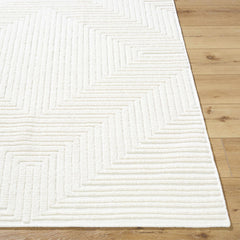 Briana Off-White Washable Area Rug - Ornate Home