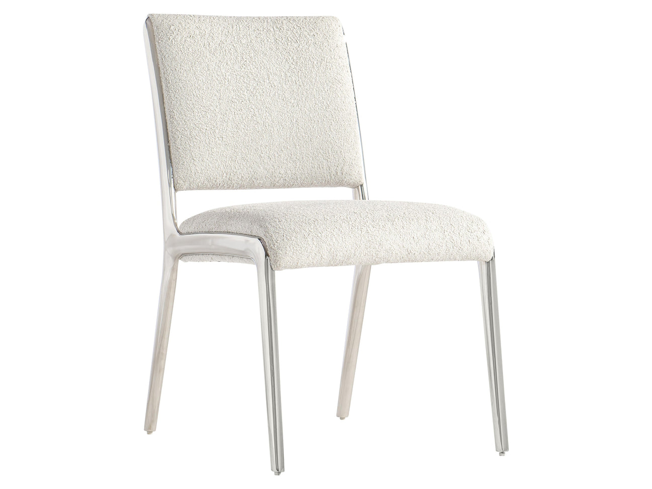 Brianna Light Grey Fabric Side Chair - Ornate Home