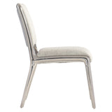 Brianna Light Grey Fabric Side Chair - Ornate Home