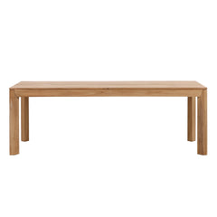 Brianna Natural Outdoor Dining Table - Ornate Home