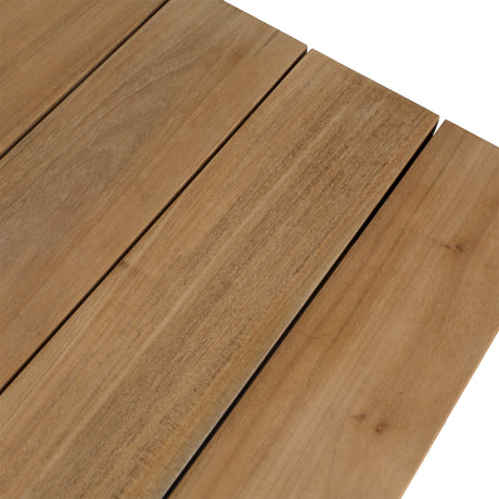 Brianna Natural Outdoor Dining Table - Ornate Home