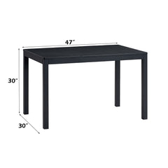 Briar Black Dining Table - Ornate Home