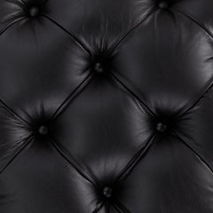 Briar Midnight Raven 18" Square Ottoman - Ornate Home