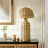 Briar Natural Rattan Table Lamp - Ornate Home