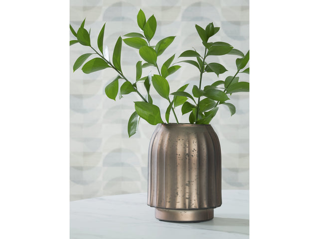 Briarcott Brown Vase (7.38" H) - Ornate Home