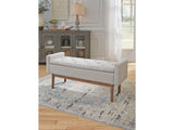 Briarson Beige/Brown Storage Bench (Online Special Price) - Ornate Home