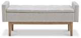 Briarson Beige/Brown Storage Bench (Online Special Price) - Ornate Home