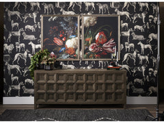 Briarwood Brown Three-Door Sideboard - Ornate Home