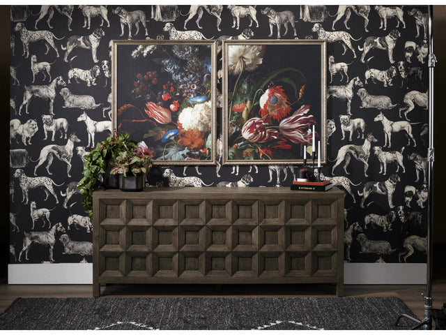 Briarwood Brown Three-Door Sideboard - Ornate Home