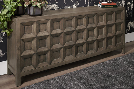 Briarwood Brown Three-Door Sideboard - Ornate Home