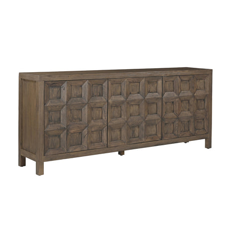 Briarwood Brown Three-Door Sideboard - Ornate Home