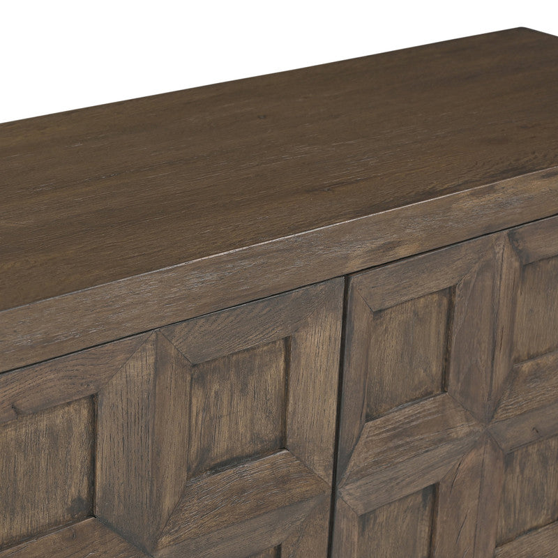 Briarwood Brown Three-Door Sideboard - Ornate Home