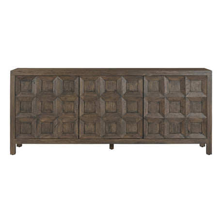 Briarwood Brown Three-Door Sideboard - Ornate Home
