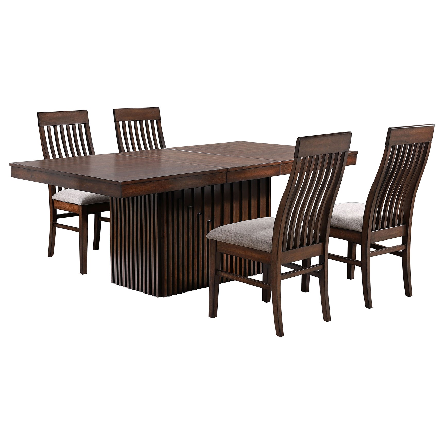 Briarwood Mango 5-piece Oak Dining Room Set - Ornate Home