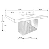 Briarwood Mango Oak Dining Room Table - Ornate Home