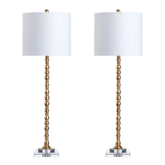 Brice Gold Buffet Lamp (Set of 2) - Ornate Home