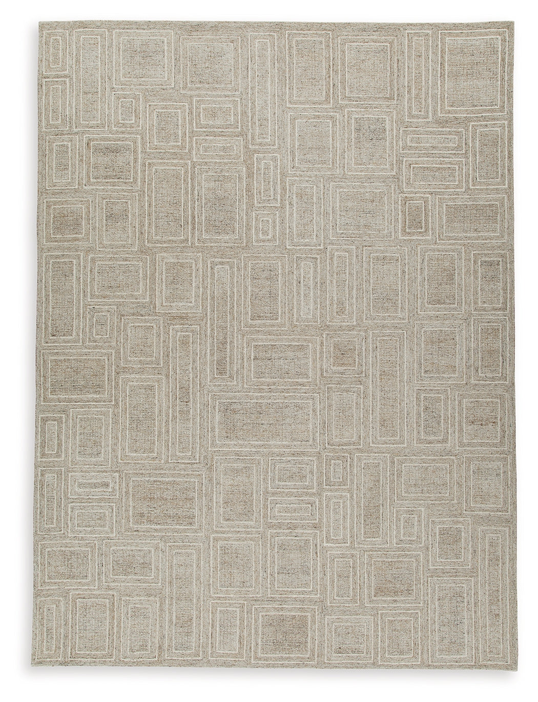 Brickburgh Gray/Ivory/Honey Extra Large Rug (Online Special Price) - Ornate Home