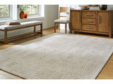 Brickburgh Gray/Ivory/Honey Large Rug - Ornate Home