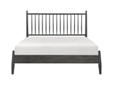 Brickell Gray Full Platform Bed - Ornate Home