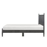 Brickell Gray Full Platform Bed - Ornate Home
