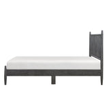 Brickell Gray Queen Platform Bed - Ornate Home