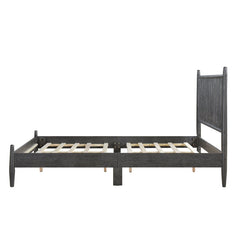 Brickell Gray Queen Platform Bed - Ornate Home