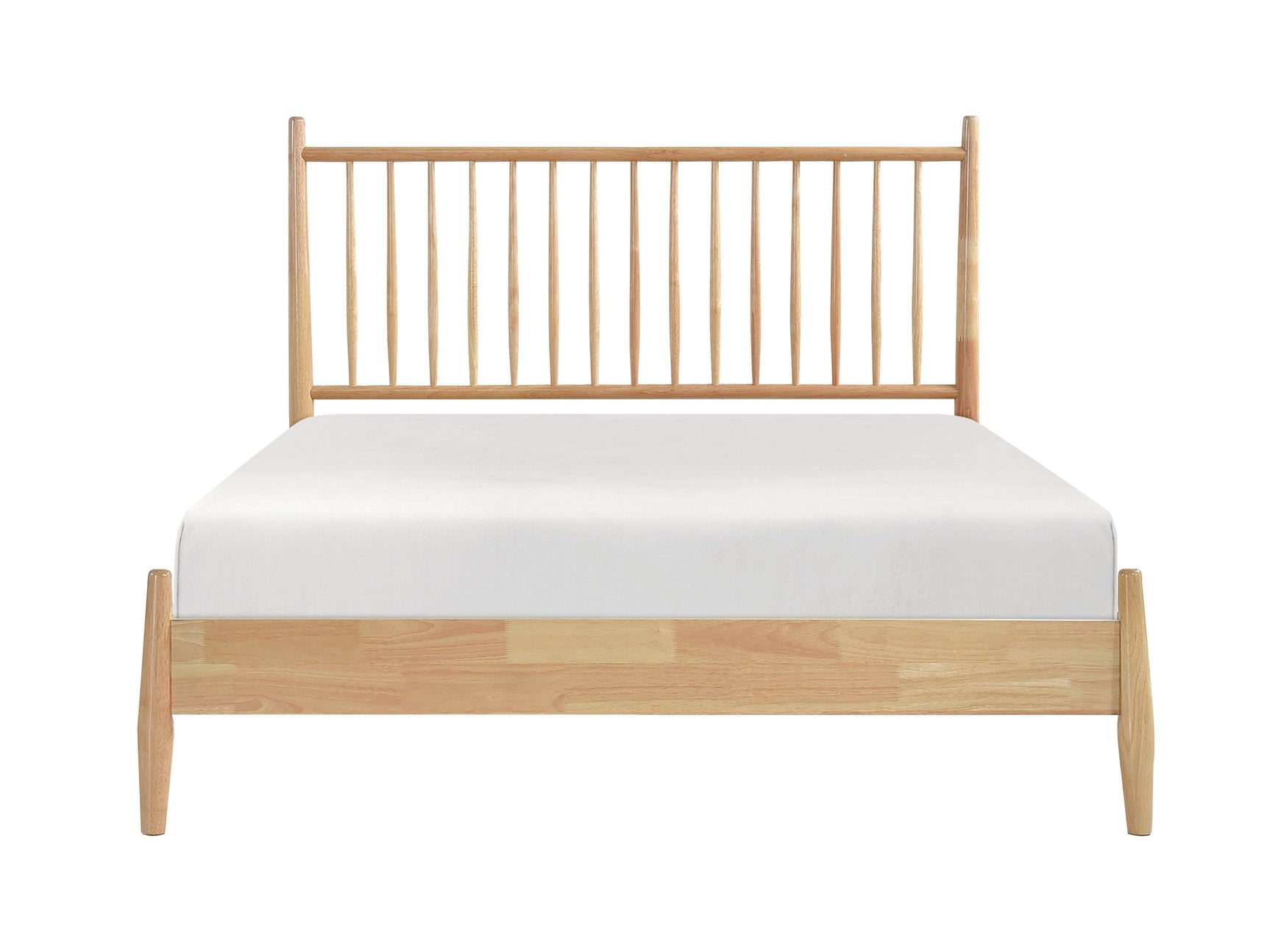 Brickell Gray Queen Platform Bed - Ornate Home